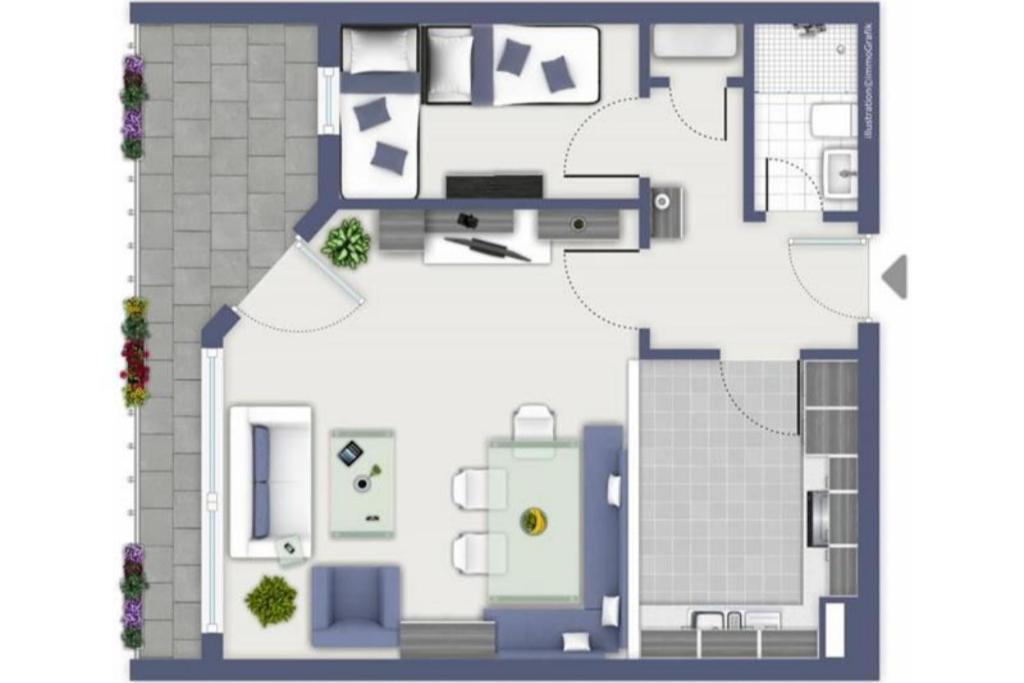 Strandhotel Wohnung 44 Dahme  Zewnętrze zdjęcie